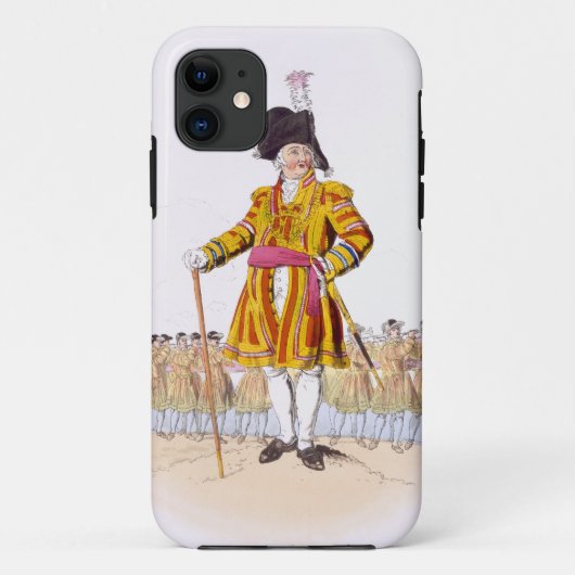 Lord Mayor uit 'Costume of Great Britain', openbaa Case-Mate iPhone Case (Achterkant)