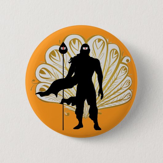 Lord Muruga Ronde Button 5,7 Cm (Voorkant)