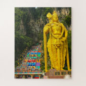 Lord Murugan en trap op Batu Caves 2 Legpuzzel (Verticaal)