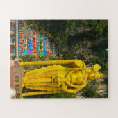 Lord Murugan en trap op Batu Caves 2 Legpuzzel (Horizontaal)