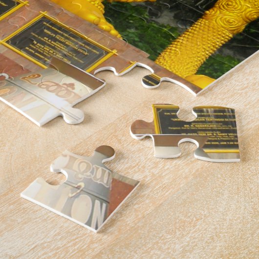 Lord Murugan en trap op Batu Caves 2 Legpuzzel (Zijkant)