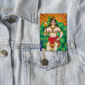 Lord Murugan Knop Button (Insitu)