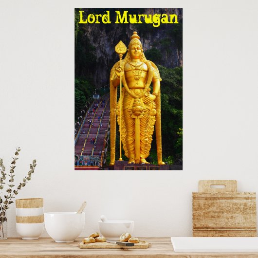 Lord Murugan Poster (Keuken)