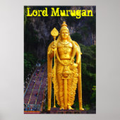 Lord Murugan Poster (Voorkant)