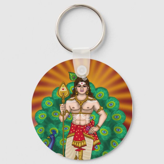 Lord Murugan-sleutelhanger Sleutelhanger (Voorkant)