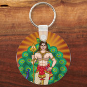 Lord Murugan-sleutelhanger Sleutelhanger (Voorkant)