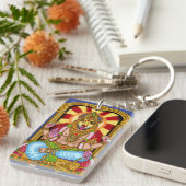 Lord Narasimha-sleutelhanger Sleutelhanger (Voorkant Rechts)