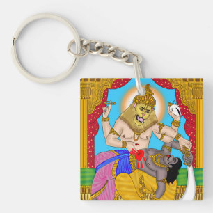 Lord Narasimha-sleutelhanger Sleutelhanger