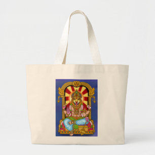 Lord Narasimha-tas Grote Tote Bag