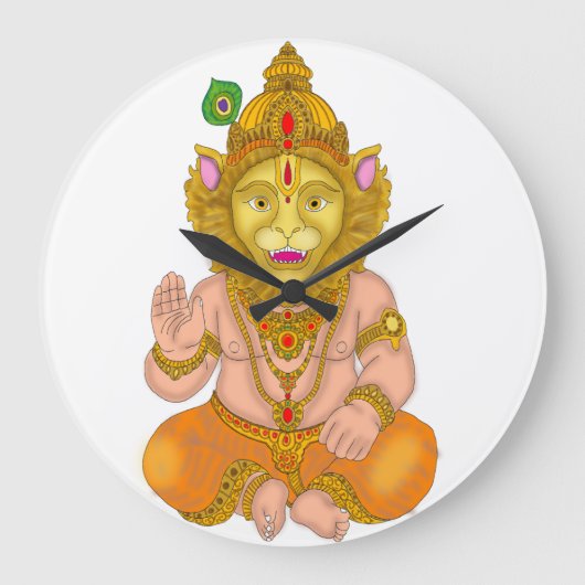 Lord Narsimha Klok (Voorkant)