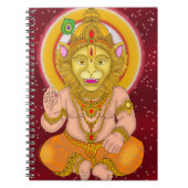 Lord Narsimha Notebook Notitieboek (Voorkant)