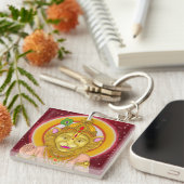Lord Narsimha-sleutelhanger Sleutelhanger (Voorkant Rechts)