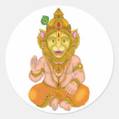 Lord Narsimha Stickers (Voorkant)