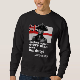 Lord Nelson heeft gezegd dat hij het juiste doet.. Trui