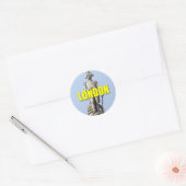 Lord Nelson - Magnificant - Pro foto Ronde Sticker (Envelop)