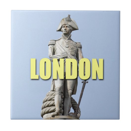 Lord Nelson - Magnificant - Pro foto Tegeltje (Voorkant)