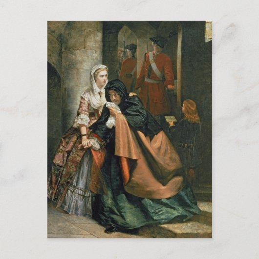 Lord Nithsdale, Escape van de toren Briefkaart (Voorkant)