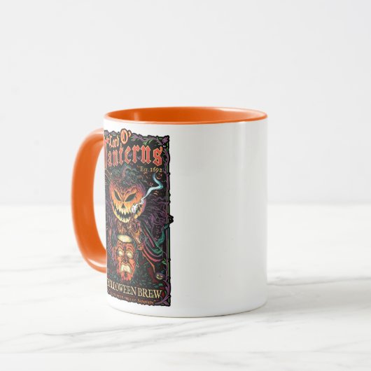 Lord O' Lanterns Halloween Mok - Spooky Brew (Voorkant links)
