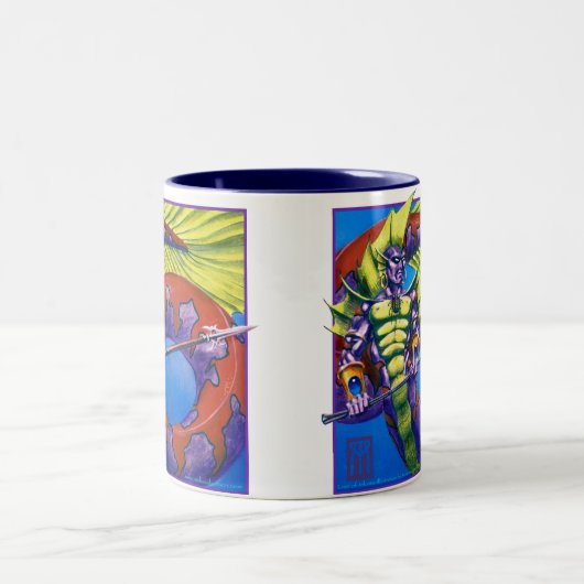 Lord of Atlantis Tweekleurige Koffiemok (Center)