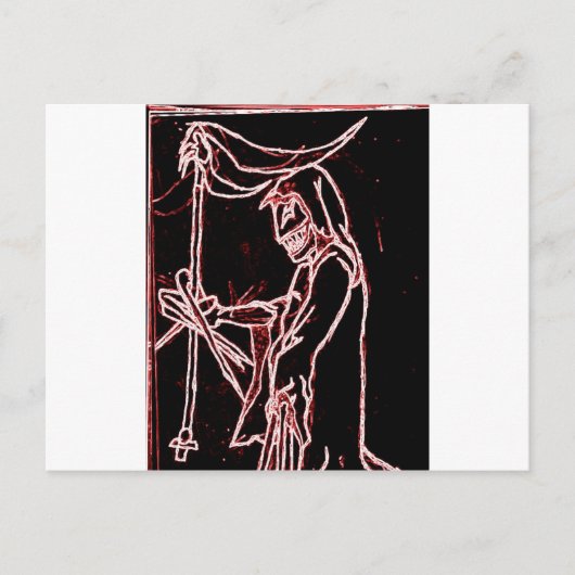 Lord of Darkness Briefkaart (Voorkant)