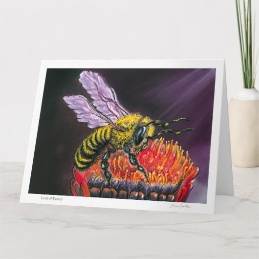 Lord of Honey Bedankkaart (Voorkant)