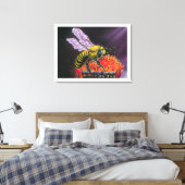 Lord of Honey Canvas Afdruk (Insitu (Slaapkamer))