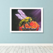 Lord of Honey Canvas Afdruk (Insitu (Houten vloer))