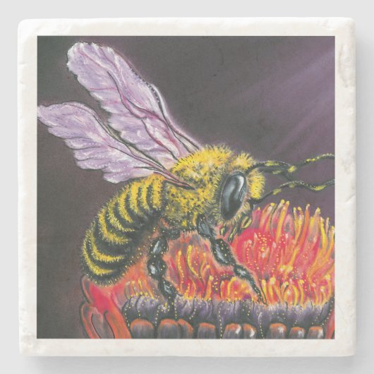 Lord of Honey Stenen Onderzetter (Voorkant)