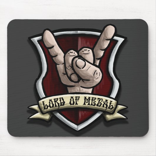 Lord of Metal Mousepad Muismat (Voorkant)