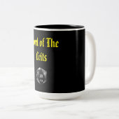 Lord of the Crits Tweekleurige Koffiemok (Voorkant rechts)