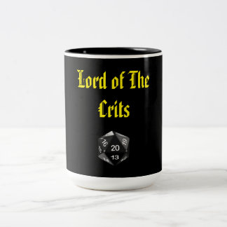 Lord of the Crits Tweekleurige Koffiemok