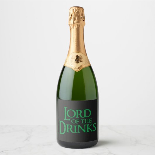 Lord of the Drinks Sparkling Wijnetiket (Voorkant)
