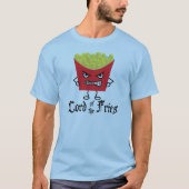 Lord of the Fries (zwarte titel) T-shirt (Voorkant)