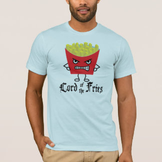 Lord of the Fries (zwarte titel) T-shirt
