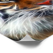 Lord of the Indian Oerwouden, The Royal Bengal Tig Poster (Hoek)