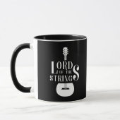 Lord Of The String Guitar TShirt Mok (Links)