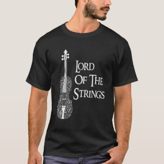lord of the strings t-shirt