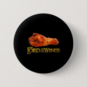 Lord of the Wings - Grappige BBQ en chef-kok cadea Ronde Button 5,7 Cm