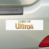 Lord of Ultima Logo Bumpersticker (Op auto)