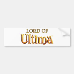 Lord of Ultima Logo Bumpersticker