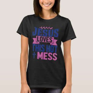 Lord Prayers Prayer Amen Christian Woman Jesus Rel T-shirt