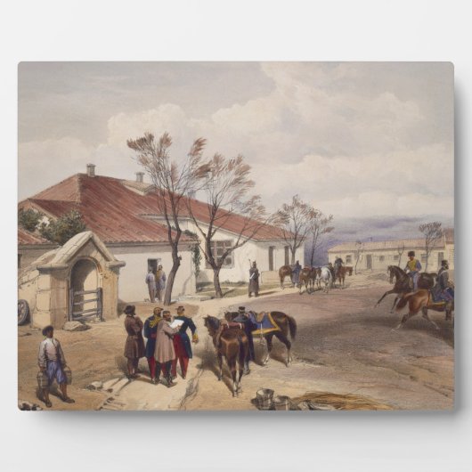 Lord Raglan's Head Quarters in Khutur Karagatch, p Fotoplaat (Voorkant)