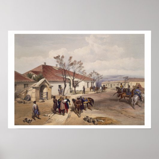 Lord Raglan's Head Quarters in Khutur Karagatch, p Poster (Voorkant)