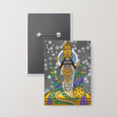 Lord Rahu Knop Badge Button (Voorkant / Achterkant)