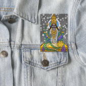 Lord Rahu Knop Badge Button (Insitu)