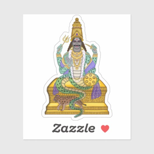 Lord Rahu Sticker (Vel)