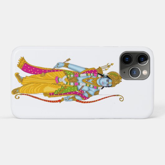 Lord Ram Phone Case (Achterkant (horizontaal))