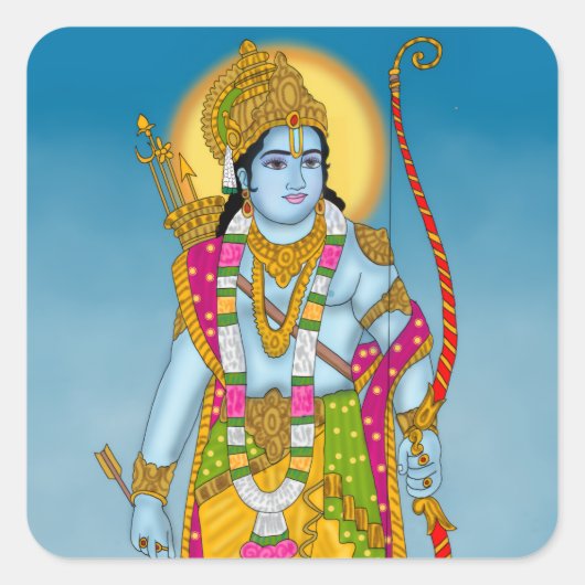 Lord Ram StickerLord Ram Sticker (Voorkant)