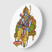 Lord Rama Clock Grote Klok (Hoek)