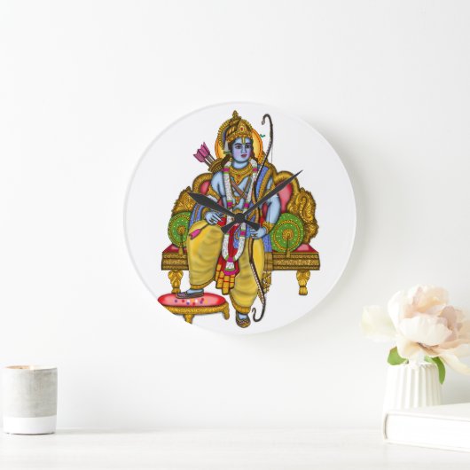 Lord Rama Clock Grote Klok (Huis)